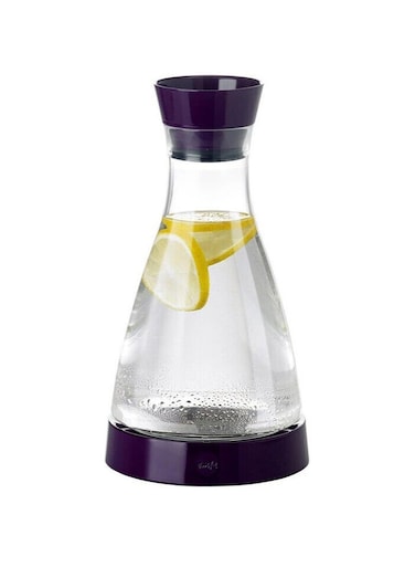 Flow Friends 1L Cooling Glass Jug Carafe &ndash; Stylish &amp; Functional for Everyday Use