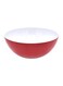 Round Duo Bowl – Red, 10 x 23 x 23 cm, Stylish & Practical Kitchen Bowl