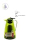 Salsa Quick Tip Vacuum Flask – Green/Black, 500ml, Leak-Proof & Temperature Retaining