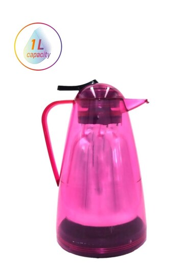 Salsa Quick Tip Vacuum Flask 1L &ndash; Pink, Durable &amp; Stylish Thermos