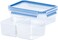 Rectangular Food Saver Container with Inner Box Clear/Blue &ndash; Airtight Storage