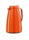 Emsa Basic Flask Quick Tip 1L – Orange   Insulated Bottle for Hot & Cold Beverages, Spill-Proof