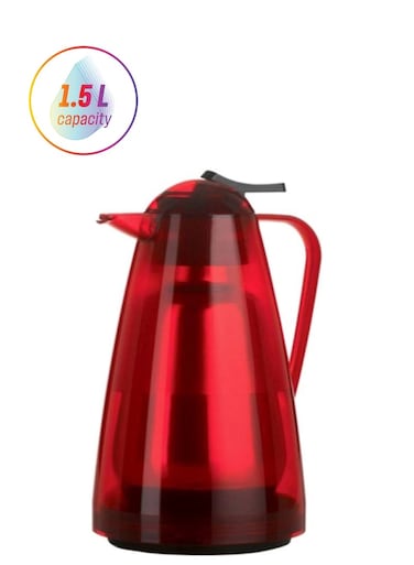 Salsa Quick Press Flask – Red, 1.5L Capacity