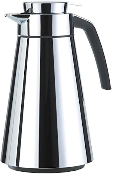 Cone Quick-Tip Vacuum Flask &ndash; Silver