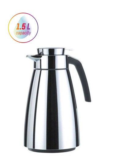 Cone Bell Flask &ndash; Silver, Stylish, Durable &amp; Portable