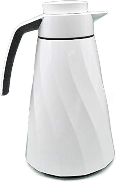 Cone Swirl Flask 1.5L – White/Black