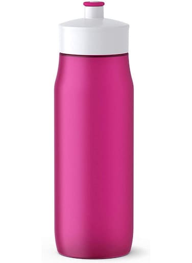 Squeeze Sports Drinking Bottle – Pink, 0.6 L