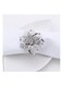 Serviette Rings Napkin Holder Silver