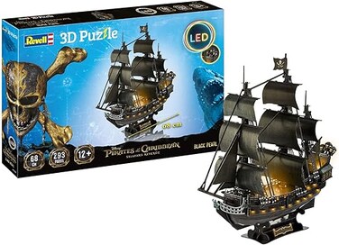 Revell 3D Puzzle Black Pearl LED Edition