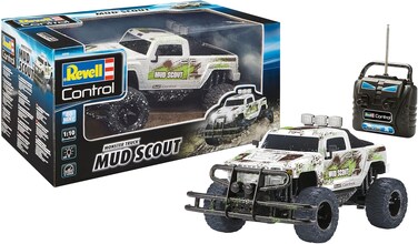 شاحنة التحكم عن بعد Revell Control 24643 الجديدة Mud Scout، متعددة الألوان