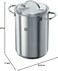 Zwilling TWIN Specials 16 cm Pasta Pot. 3ply Base. Scratch resistant 18/10 Stainless Steel body. Integrated mesh basket. For all hob types. Ergonomic stay-cool handles.
