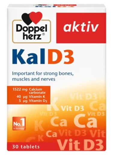 DOPPELHERZ AKTIV KALD3 30TABLETS