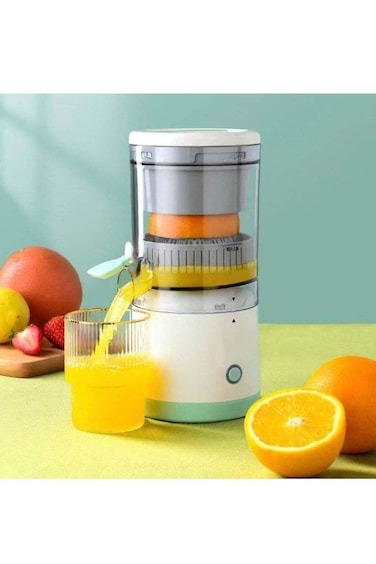 Electric Mini Citrus Juicer Hands Free Portable USB Charging Powerful Cordless Fruit Juicer