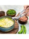 Hot Plate Gripper - Stainless Steel Bowl Gripper, Non-Slip Bowl Clamp, Heat-Resistant Plate Tongs, Dish Lifter for Kitchen Restaurant