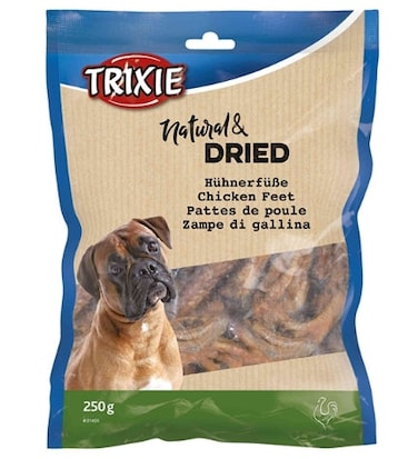 Trixie Dried Chicken Feet Dog Treats 250G
