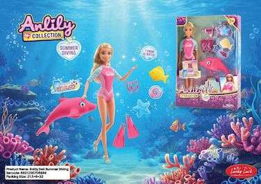 Anlily doll summer diving