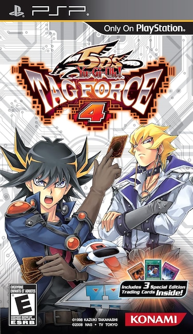 Sony PSP Yu-Gi-Oh! 5D's Tagforce 4 With Cards