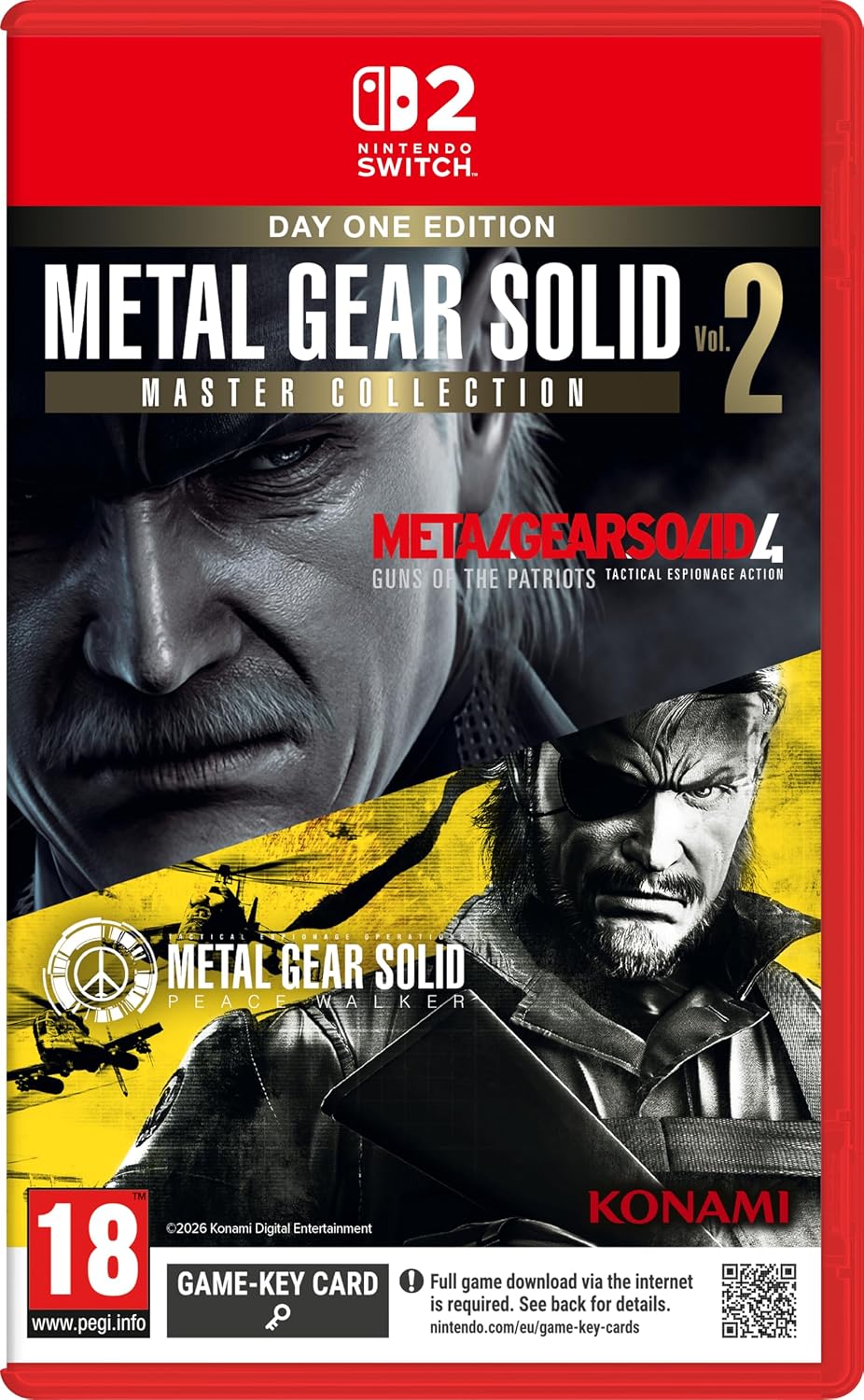 Konami Konami Metal Gear Solid Master Collection Volume 2 Day One Edition