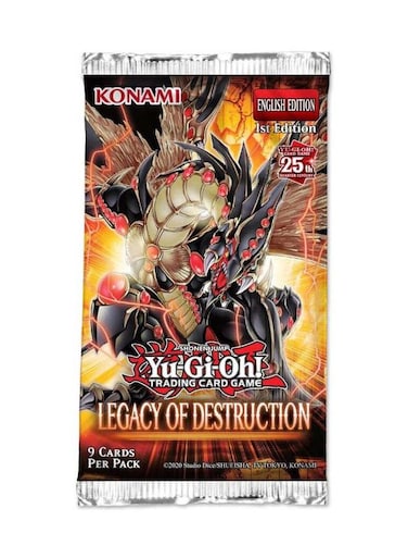 Konami Yu-Gi-Oh TCG: Legacy Of Destruction Booster