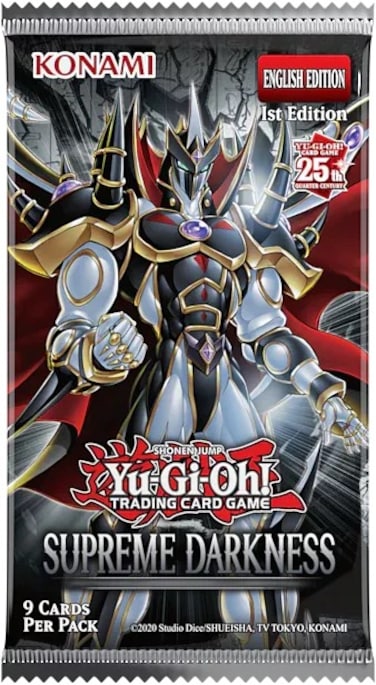 Konami Yu-Gi-Oh TCG: Supreme Darkness Booster (1 Random Piece)