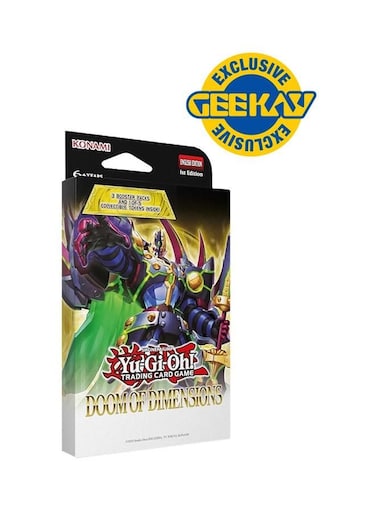 Konami Yu-Gi-Oh TCG: Doom Of Dimensions Booster Pack Tuckbox (Geekay Exclusive)