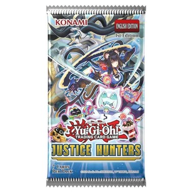 Konami Yu-Gi-Oh TCG: Justice Hunters Booster
