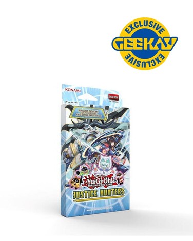 Konami Yu-Gi-Oh TCG: Justice Hunters Tuck Box (Geekay Exclusive)