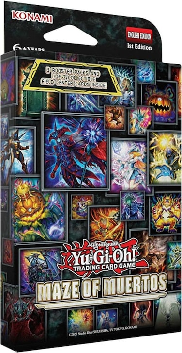 Yu-Gi-Oh! Trading Card Game: Maze of Muertos 3 Booster Pack Tuckbox
