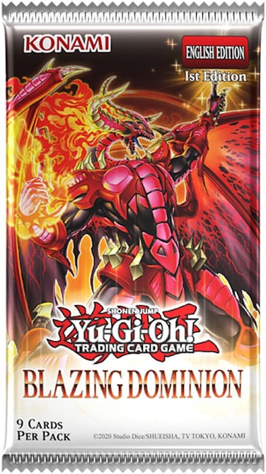 Yu-Gi-Oh! TCG: Blazing Dominion Booster Single Pack