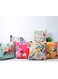 AEROHAVEN Polyester Blend Set Of 5 Designer Decorative Throw Pillow/Cushion Covers - Cc122 - (16 Inch X 16 Inch, Multicolour), 50 tc
