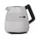 Grundig Kettle - 3000W, 1.7L Capacity, 360 degree Rotating Base, cordless, Retro Inspire design with chrome body work &amp; Creme Color, Removeable Lid and easy pour spout, 3 Pin Plug - WK7850C