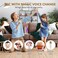JYX Mini Karaoke Machine for Kids and Adults, Portable Bluetooth 5.3 Karaoke Speaker with 1 Wireless Microphones, Popular Birthday Gifts for Girls Boys Age 3-12+, Singing Machine with Party Lights