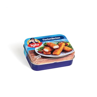 Fish Fingers Iglo in a Tin