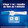 مجموعة اختبارات الحمل السريعة Clear Blue Plus، عبوة من قطعتين