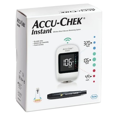 Accu-Chek Instant Blood Sugar Monitor For Diabetes Care