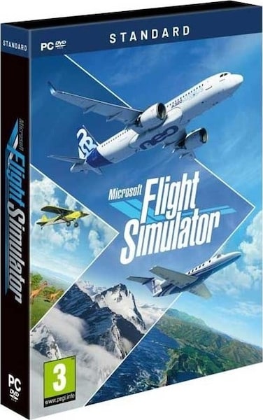Microsoft Flight Simulator Standard, For PC Gaming, DVD Pack