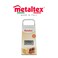 Metaltex 4-Sided Stainless Steel Grater &ndash; Multi-Purpose Kitchen Tool (24cm)