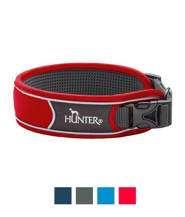 Hunter Divo Dog Collar S-Lblue