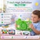 Modio M71 Kids Tablet 7 Inch HD Display, 6GB RAM + 128GB ROM, Dual Camera, 3000mAh Battery, Shockproof Unicorn Case with Stylus &amp; Accessories &ndash; Blue (Green)