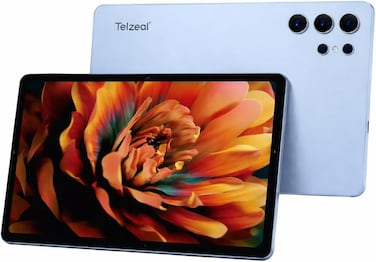 Telzeal P202 Tablet &ndash; Blue (12GB RAM, 512GB ROM), 11&rdquo; HD Display, 10000mAh Battery, 20MP Rear Camera, Dual SIM, Android 15, Keyboard &amp; Mouse Included