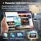 Telzeal P202 Tablet &ndash; Gold (12GB RAM, 512GB ROM), 11&rdquo; HD Display, 10000mAh Battery, 20MP Rear Camera, Dual SIM, Android 15, Keyboard &amp; Mouse Included