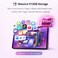Telzeal P201 11-Inch Tablet (Purple), 12GB RAM + 512GB ROM, 10000mAh Battery, Dual SIM, 8MP+13MP Camera, Android 13, with Keyboard, Mouse &amp; Accessories