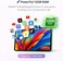 Telzeal P201 11-Inch Tablet (Green), 12GB RAM + 512GB ROM, 10000mAh Battery, Dual SIM, 8MP+13MP Camera, Android 13, with Keyboard, Mouse &amp; Accessories