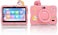 Modio M71 Kids Tablet 7 Inch HD Display, 6GB RAM + 128GB ROM, Dual Camera, 3000mAh Battery, Shockproof Unicorn Case with Stylus &amp; Accessories &ndash; Blue (Pink)