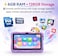 Modio M71 Kids Tablet 7 Inch HD Display, 6GB RAM + 128GB ROM, Dual Camera, 3000mAh Battery, Shockproof Unicorn Case with Stylus &amp; Accessories &ndash; Blue (Purple)