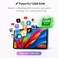 Telzeal P201 11-Inch Tablet (Grey), 12GB RAM + 512GB ROM, 10000mAh Battery, Dual SIM, 8MP+13MP Camera, Android 13, with Keyboard, Mouse &amp; Accessories
