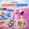 Telzeal P600 Kids Tablet Pink &ndash; 7 Inch HD Display, 6GB RAM 128GB Storage, Android 10.1 OS, Dual SIM, 3000mAh Battery, WiFi, Front &amp; Rear Camera, Protective Kids Case