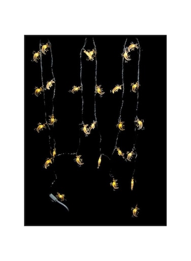 Rosy.Moment 2020G1-1 Led Decoration Lights for Ramadan &amp; Islamic Party Decoration LED Light-28 LED-Warm White-4 Meter