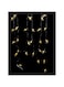 Rosy.Moment 2020G1-1 Led Decoration Lights for Ramadan &amp; Islamic Party Decoration LED Light-28 LED-Warm White-4 Meter