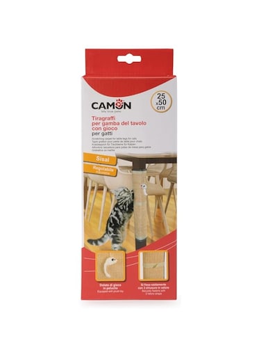 Camon Sisal and Polyester Scratching Carpet For Table Legs, Cat Scratching Pads Furniture Protectors Guards From Cats, Scratching Carpet For Furnitures, Scratching Carpet